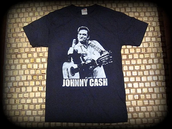JOHNNY CASH - Flipping The Bird #2 - T-Shirt